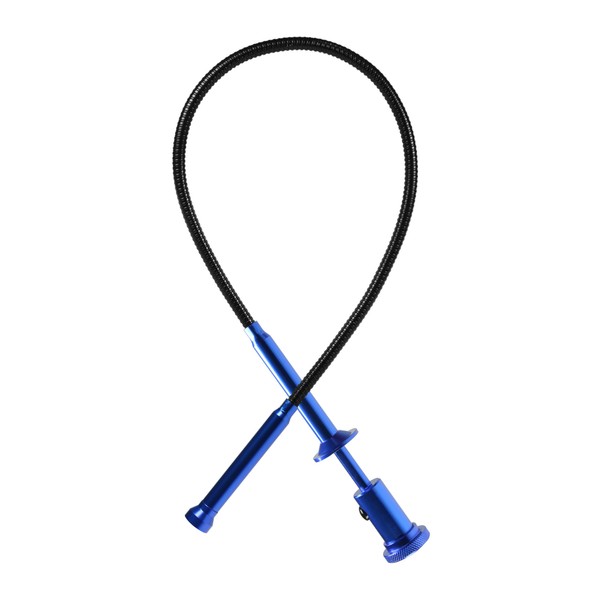 24.4 in Claw Grabber Tool,Bendable Hose Reacher Pickup with LED