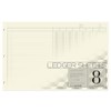 BookFactory Ledger Sheets/Large 8 Column Accounting Ledger Columnar (Eight Columns)