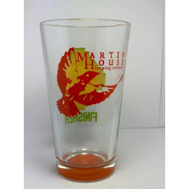 Martin House Brewing 9th Annual Hot Hatch Chile Finisher Craft Beer Pint Glass