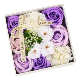 Youpin Jabón De Flores Con De Jabón Romántico, Perfumado