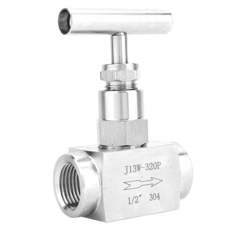 Oumefar Straight Needle Valve Stainless Steel High Pressure Needle Valve