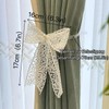 Uoocg Curtain Tie Backs Bow White Curtain Straps Adjustable Curtain
