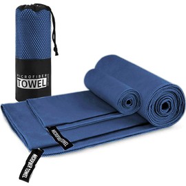 Límite-MX Toalla Deportiva Secado Rápido 2 Pack,Toallas Deportivas de Microfibra,Toalla Microfibra Secado Rápido para Deporte, Baño,Yoga Pilates con  