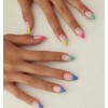 Paintlab Uñas Press On Paintlab 24 Uñas Diseño Colores Con
