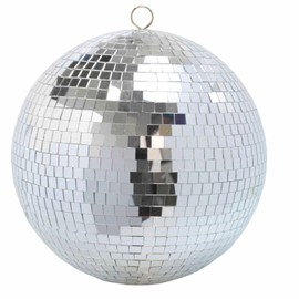 Disco Ball Mirror Ball for Party Stage or DJ Light Effect, Great for Christmas, Wedding, Holiday Decoration (10 inch)