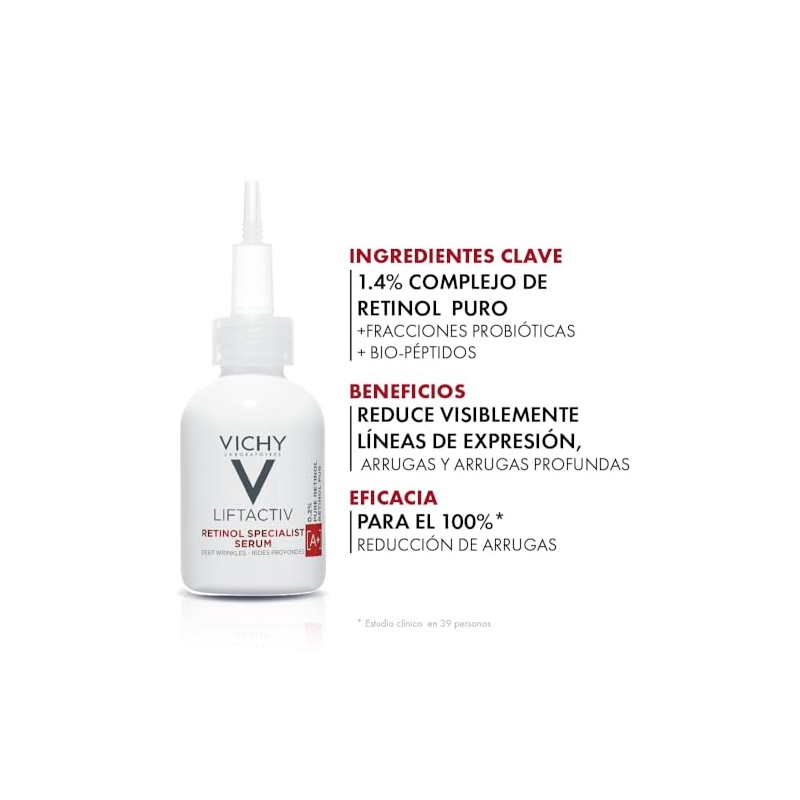 VICHY Liftactiv anti-edad Día y Noche Retinol Vitamina C