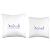 NYC NEWYORK or NOWHERE Skyline Throw Pillow