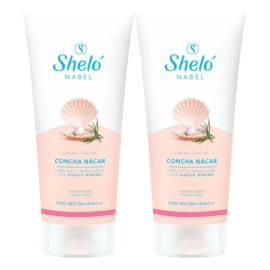Crema Facial Concha Nacar Hinojo Marino Shelo Nabel 250ml 2p Momento De Aplicación Día/noche Tipo De Piel Normal