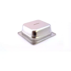 Dilitools Inserto Contenedor Acero Inoxidable Sexto De 2.5 Pulgadas