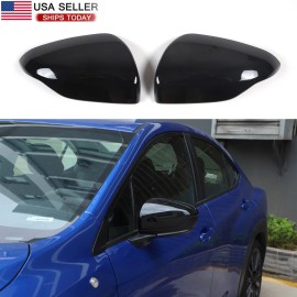 momocar Gloss Black For Subaru WRX STI 2022 2023 Car Side Rearview Mirror Exterior Caps
