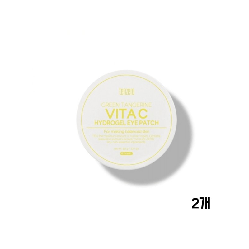 Bultinatshu Hyopryeoksa 텐제로 아이패치 수분 청귤 비타C 하이드로겔 아이패치 60매입