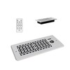 Register Booster Fan for 4"x10", 10-Speed Smart Vent Fan, Improves