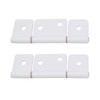 ECSiNG Pack of 2 3 1/2 inch flag hinge with