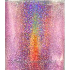 Piece of peace product, Glitter Powder, Rainbow Flake, Hologram, Glitter, Easy to Use for Custom Painting, Gel, Nails, etc. 0.01 inch (0.2 mm) (Rainbow Pink 2)