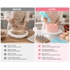 2 Pack Cake Decorating Kit, 12-Piece Set with Reusable Piping