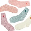 SISOSOCK Fuzzy Socks for Women Cute Cat Paw Socks 5