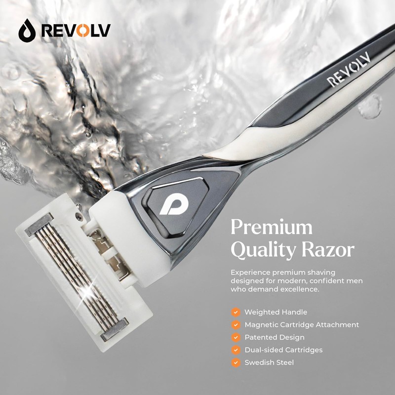 REVOLV REVOLV - Men's Razor Shaving Kit - 1 Premium