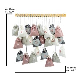 Blümelhuber Advent Calendar to Fill Yourself, Advent Calendar for Filling, Calendar for Hanging