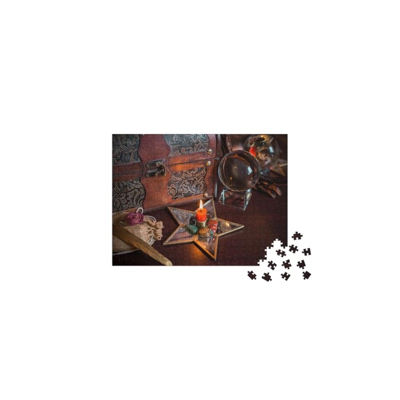 puzzleYOU: 500 Piece Puzzle "A Fortune Teller" - From the