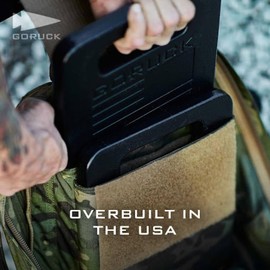 GORUCK Ruck Plates 30LB - USA Made Weighted Plates for Rucking, Strength Training & Fitness, Compatible w/Rucker & Ruck Carrier