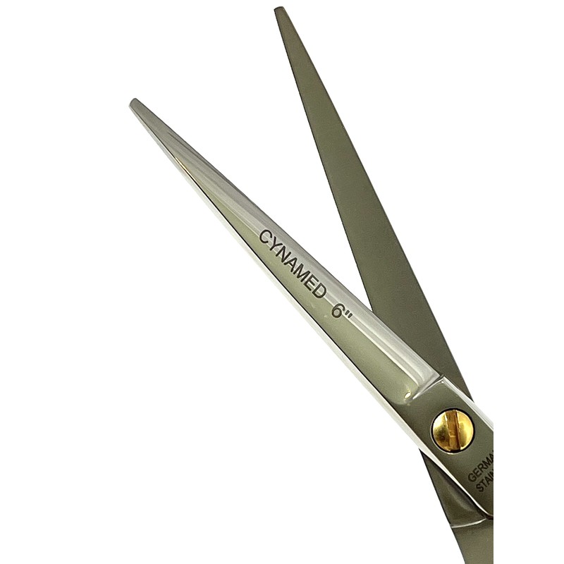 German Professional Barber Scissors Shears With Polished Finish Size 6