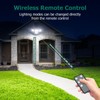 3000LM Solar Lights outdoor, 413 LEDs 4 Adjustable Heads Solar