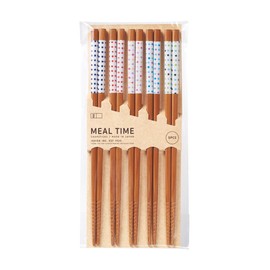 Ishida 67054-8 Susu Bamboo Chopsticks for Guests 5 Pairs 9.1 inches (23 cm) Safety Chopsticks