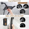 BRIGHT SHOWERS High Pressure Dual Shower Head Combo with Rainfall