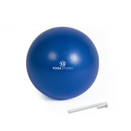 Yoga Studio Exercise Soft Ball – Pilate Ball with Non-Slip Grip, Yoga Ball for Strength, Endurance, Concentration (7" Inch Blue)