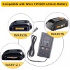 For WORX 2pack For WORX 20V MAX Extend Lithium Battery