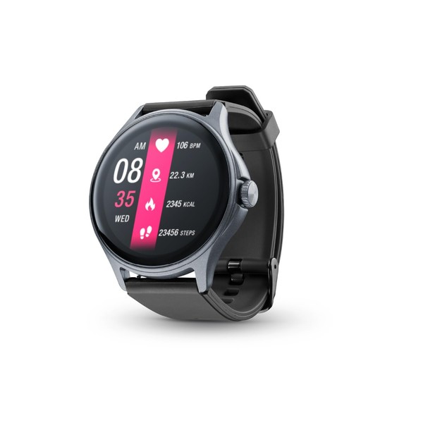 cellularline - ION PRO Round - Bluetooth® Smartwatch with App