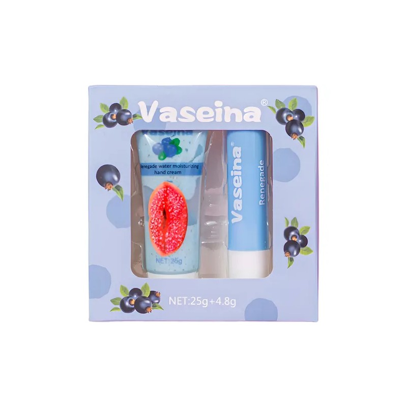 Balsamo Para Labios Hidratante Vaselina + Exfoliante 6 Duos