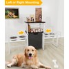 Sungaryard 30.6Long x 26.2 High Elevated Dog Bowl Stand with