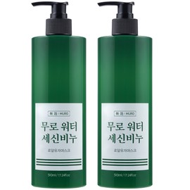 Muro Daily Dead Skin Care Large Capacity Water Sesin Soap Royal Yuza Musk Fragrance, , 510ml, 2 pcs / 무로 데일리 각질케어 대용량 워터 세신비누 로얄유자머스크향, , 510ml, 2개