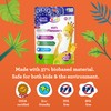 GuruNanda Dental Floss Picks for Kids, Extra-Long Giraffe-Shaped Picks, Fluoride-Free,