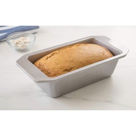 USA Pan American Bakeware Classics 1-Pound Loaf Pan, Aluminized Steel, 1 Pound