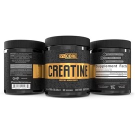 5 Nutrition Creatina básica  Monohidrato de creatina micronizado en polvo  5 g, 5000 mg, 60 porciones (sin sabor)