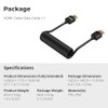 SmallRig Cable HDMI 2.0 Espiral 4K@60Hz 18Gbps