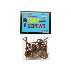 Andymation Snap Screws, Brown
