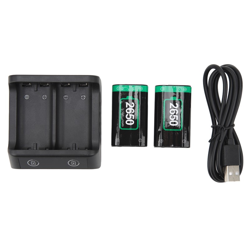 Rechargeable Battery Packs for XboxSeries X/S 2650mAh Fast Charging LED