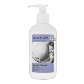 Eco.mum Baby On Board Belly Beautiful Stretch Mark Oil, 225ml