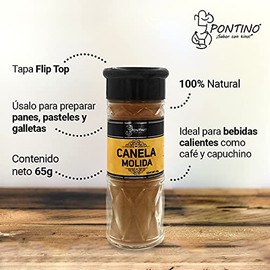 Pontino Canela Molida 65 Gramos 2 Piezas