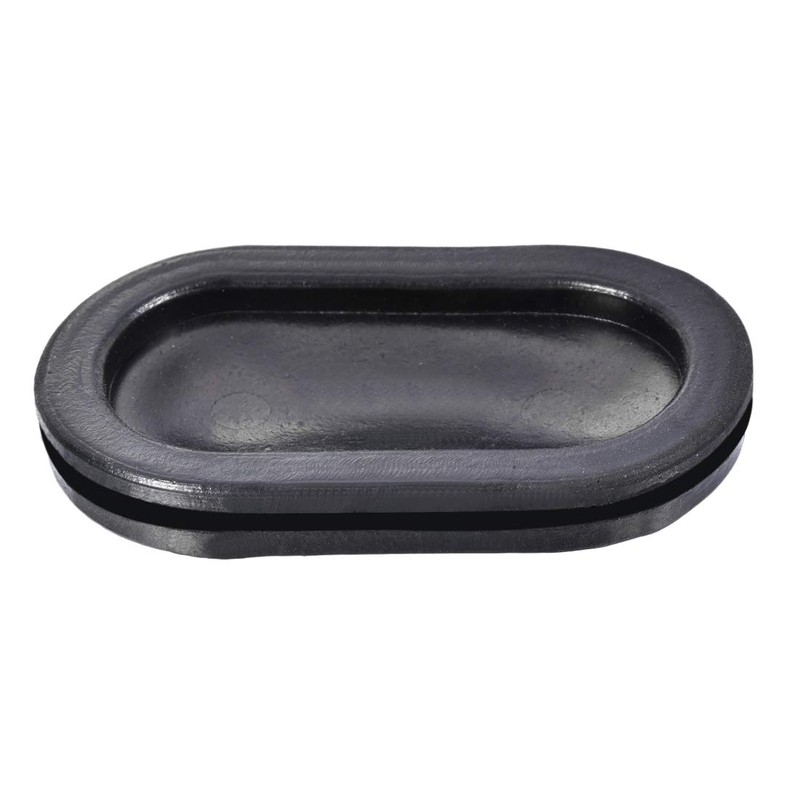 uxcell Wire Protector Oil Resistant Armature Oval Rubber Grommets 30x65mm