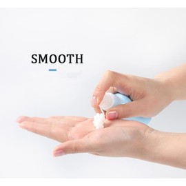 6PCS 30ML 1OZ Empty Plastic Pump Bottle with Transparent Cap Emulsion Lotion Essence Holder Refillable Cosmetic Container Jar Pot Portable Travel Bottle Sample Trial Packing (Color Random)