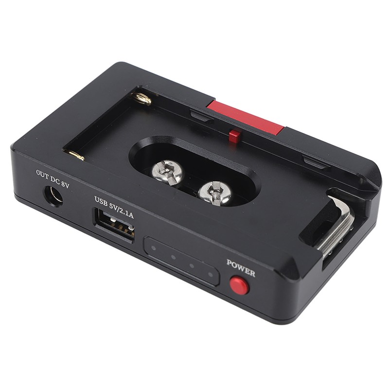 NP F Battery Adapter Plate Non Slip Self Locking Button