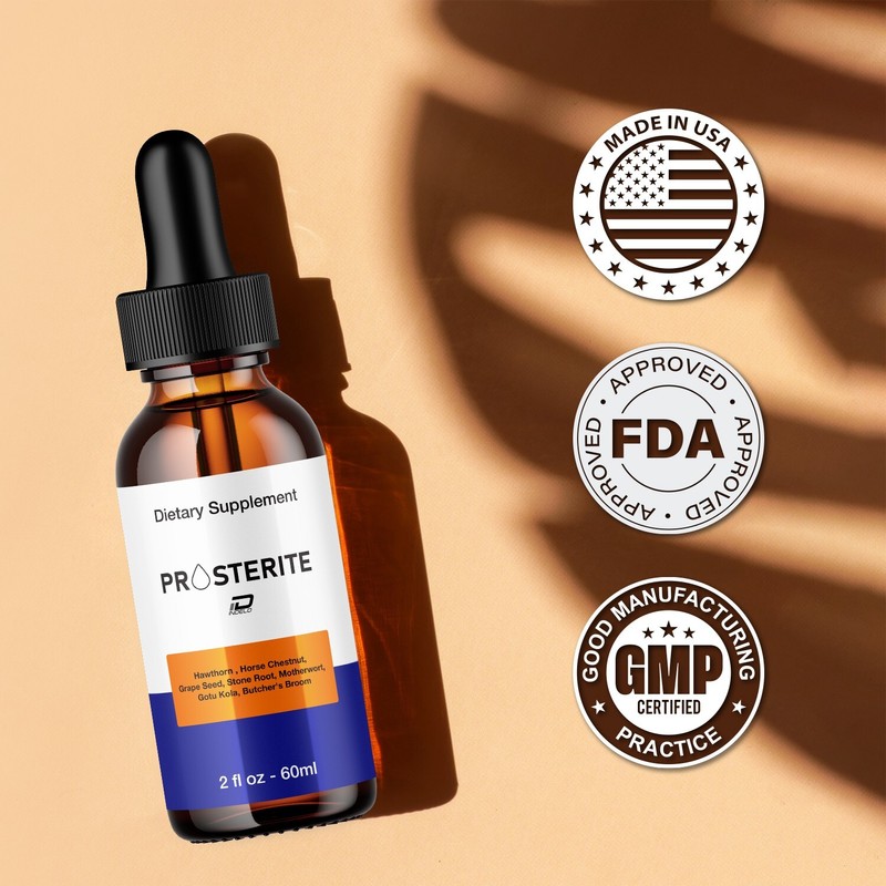 Prosterite (1 Pack) Prosterite Drops for Prostate Health-Bladder Urinating,Maxi