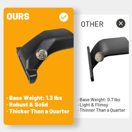 Heavy Duty Aluminum Roof Rack Cross Bars Compatible with Jeep Grand Cherokee L 2021-2026 & Grand Cherokee 2022-2026, 260LBS Roof Rails for Bicycle Luggage Rack Transport