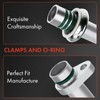A-Premium A/C Suction Hose Assembly Compatible with Infiniti QX70 2014-2016,