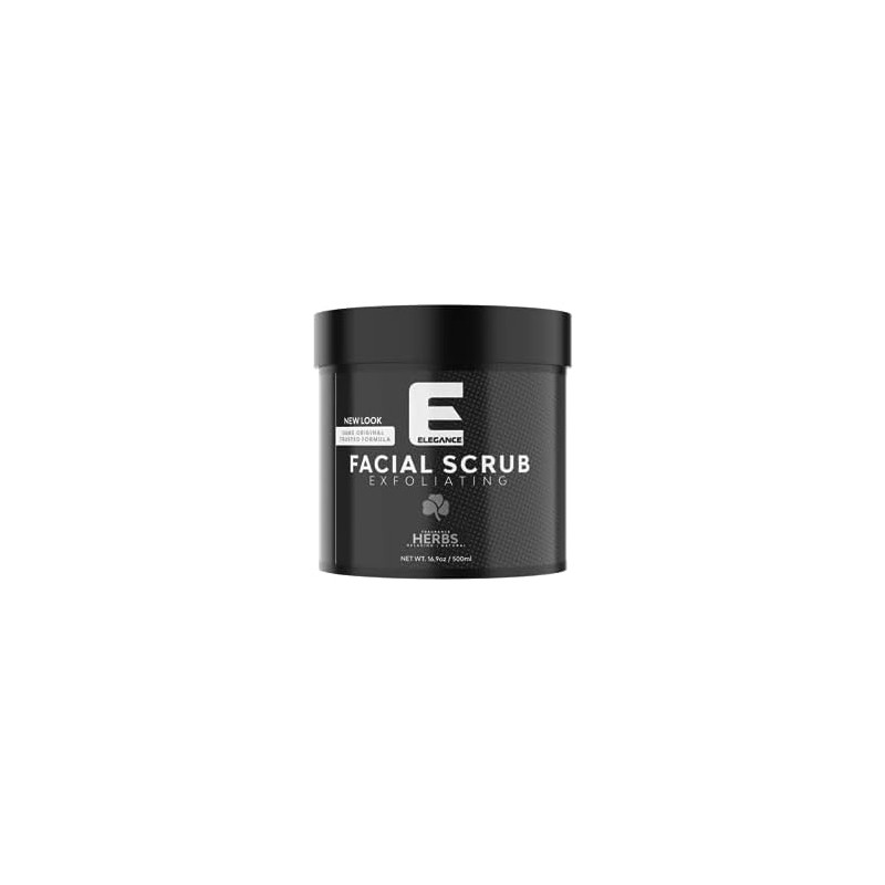 Exfoliante facial natural E Elegance – 9 oz de hierbas