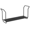 Minuteman International Wood, 36-inch Firewood Holder Log Rack, Black